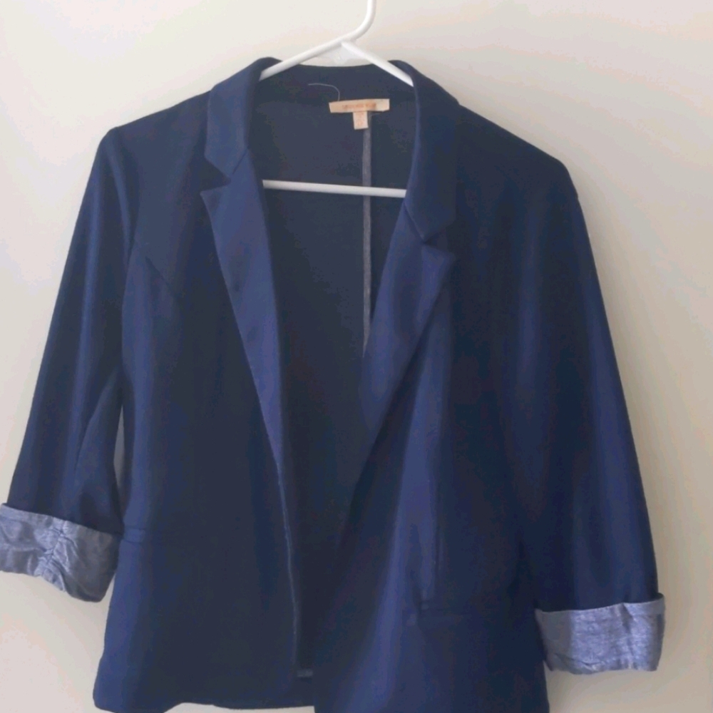 Skies Are Blue Navy Blazer size large